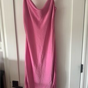 Elegant Pink Slip Dress from Aritzia